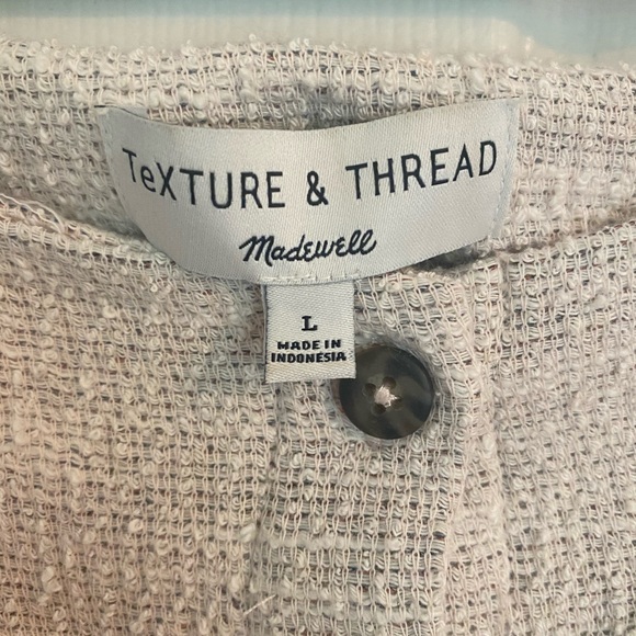 Madewell Texture & Thread Top - Picture 7 of 7